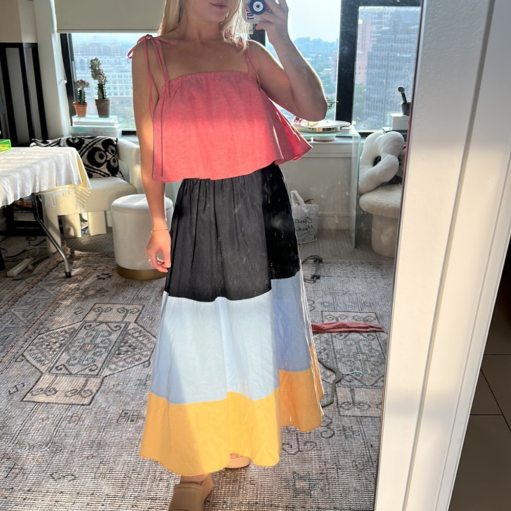 English factory maxi dress - Picture 3 of 13